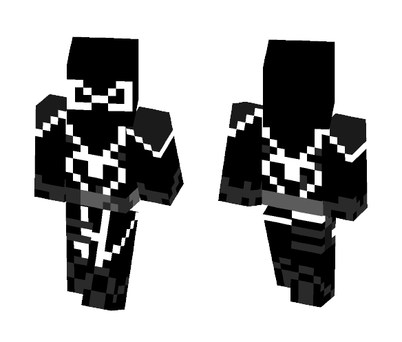 Agent Venom - Male Minecraft Skins - image 1
