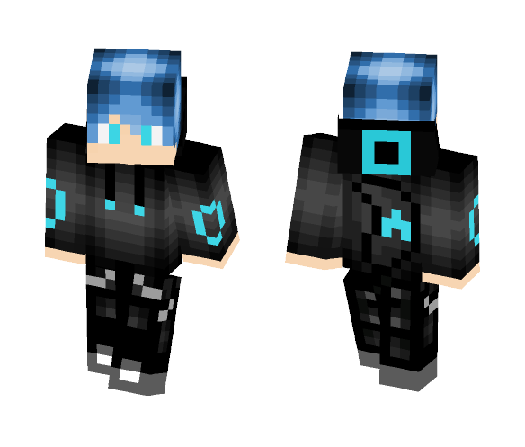 Shiny Umbreon - Male Minecraft Skins - image 1