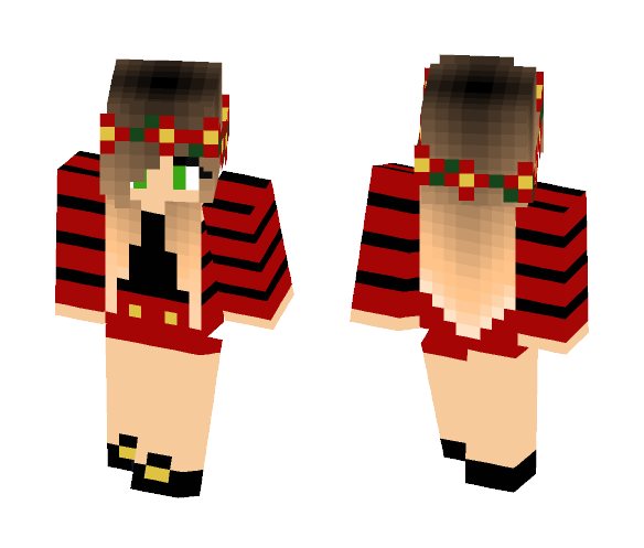 Flower Girl - Girl Minecraft Skins - image 1