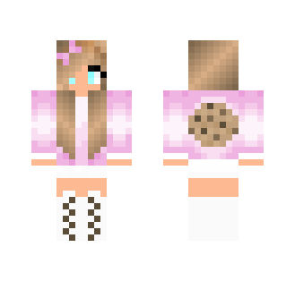 Cute Cookie Girl - Cute Girls Minecraft Skins - image 2