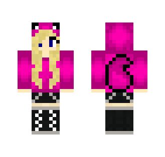 Pink Wolf Girl