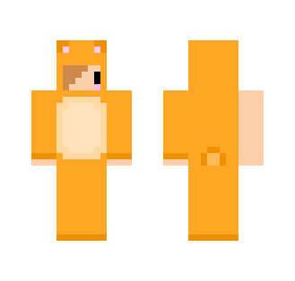 orange animal of some type