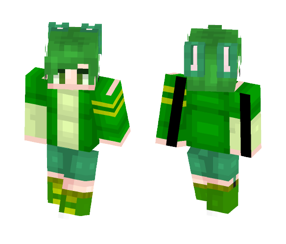 Green Tea Bunny - Male Minecraft Skins - image 1