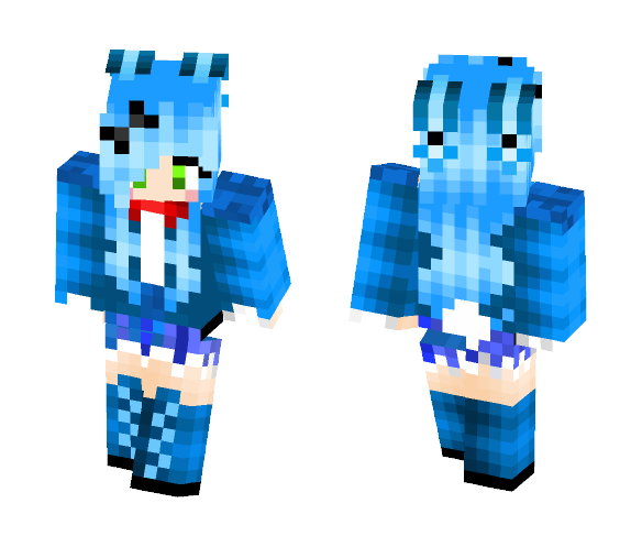 Download Free Human Female Toy Bonnie Skin for Minecraft image 1 Human Female Toy Bonnie - Female Minecraft Skins - image 1