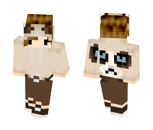 Grumpy Cat Jainam - Cat Minecraft Skins - image 1