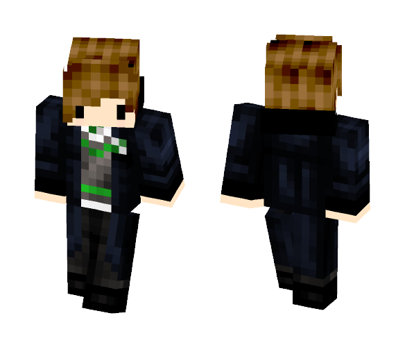 Download Free Slytherin Jainam Skin for Minecraft image 1 Slytherin Jainam - Male Minecraft Skins - image 1