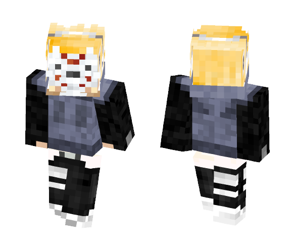Download Free Naruto Mist Anbu Skin for Minecraft image 1 Naruto Mist Anbu - Male Minecraft Skins - image 1