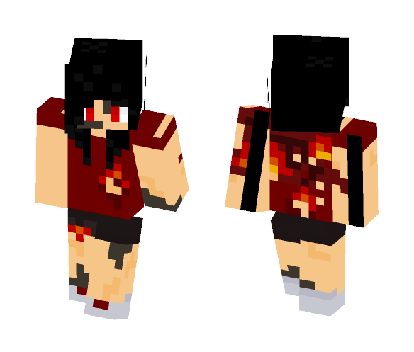 Download Free Demon Girl Skin for Minecraft image 1 Demon Girl - Girl Minecraft Skins - image 1