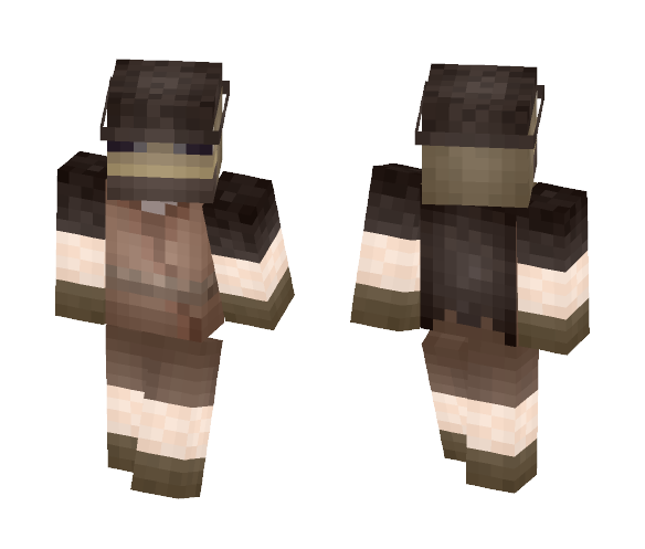 Hayao Miyazaki Inspired Frog Sensei - Male Minecraft Skins - image 1