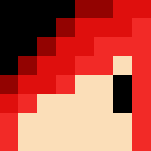 Download Free Teen Girl (red and black hair) Skin for Minecraft image 3 Teen Girl (red and black hair) - Color Haired Girls Minecraft Skins - image 3