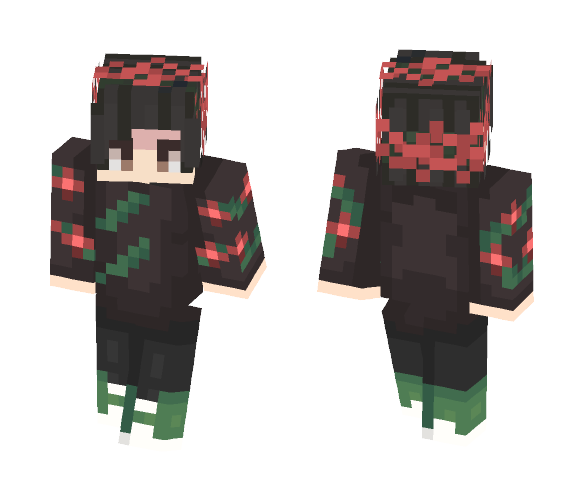 Fury | Roses - Male Minecraft Skins - image 1