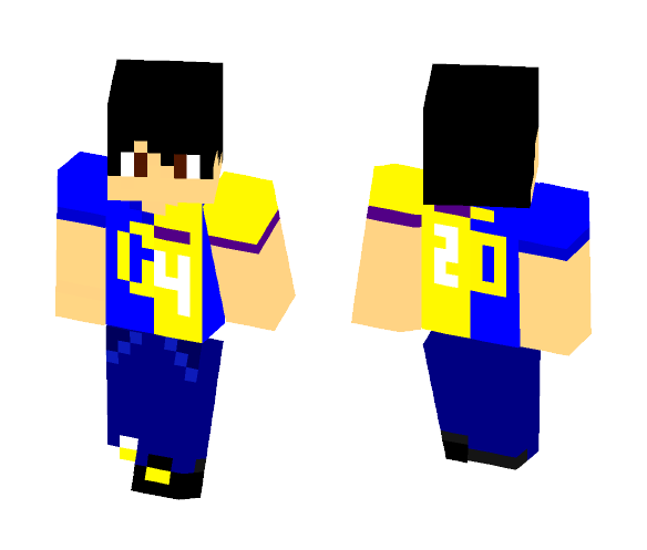 Kobe & Curry - Male Minecraft Skins - image 1