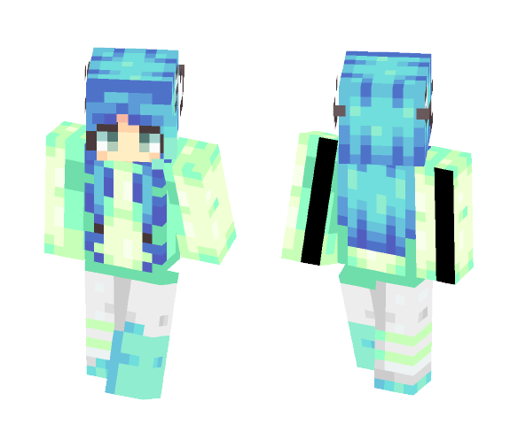 OC: Nucleii - Female Minecraft Skins - image 1
