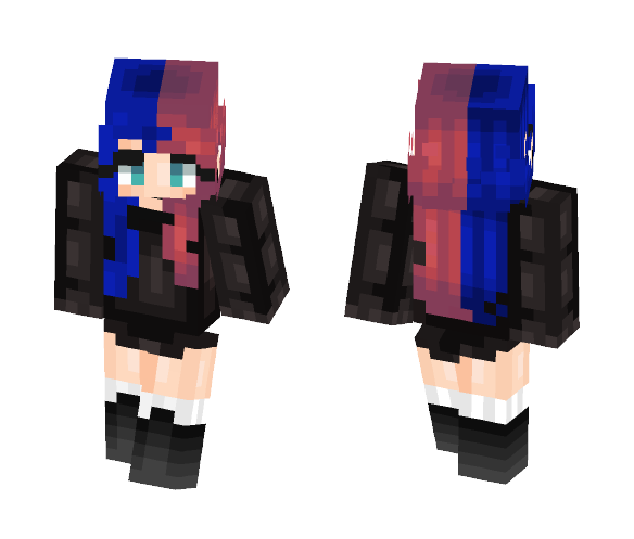 Emo Girl Again - Girl Minecraft Skins - image 1
