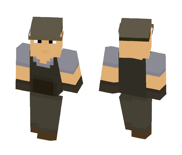 'Black-Eye' - Male Minecraft Skins - image 1