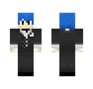 Blue Hair Butler
