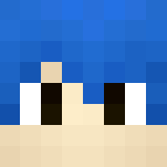 Blue Hair Butler - Male Minecraft Skins - image 3