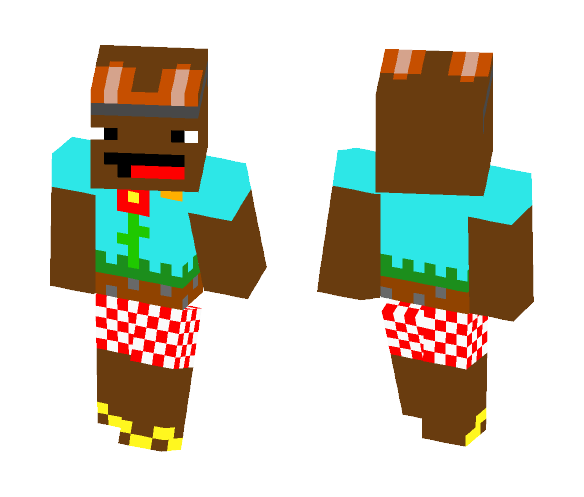 Official DJBear Skin - Male Minecraft Skins - image 1