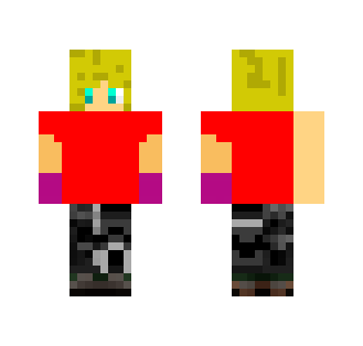 cool girl custom skin