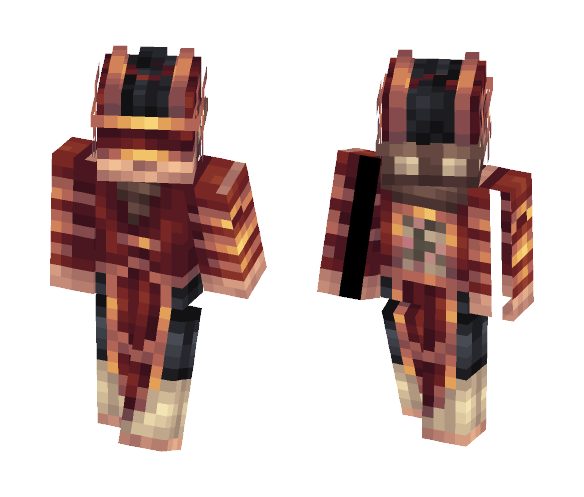 Dragon summoner / monk [Contest] - Male Minecraft Skins - image 1