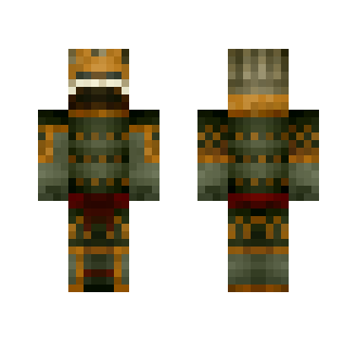 Green and Gold Samurai