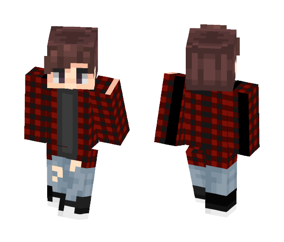 Download Free for DarkClient Skin for Minecraft image 1 for DarkClient - Male Minecraft Skins - image 1