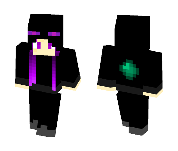 * Endergirl * - Female Minecraft Skins - image 1