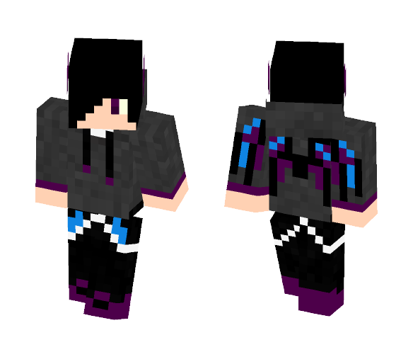 Demon King In a Hoodie - Male Minecraft Skins - image 1
