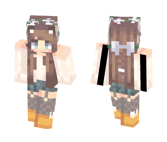 22 days, wow. - Female Minecraft Skins - image 1