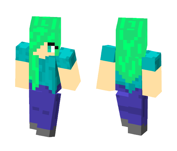 Girl Steve - Girl Minecraft Skins - image 1