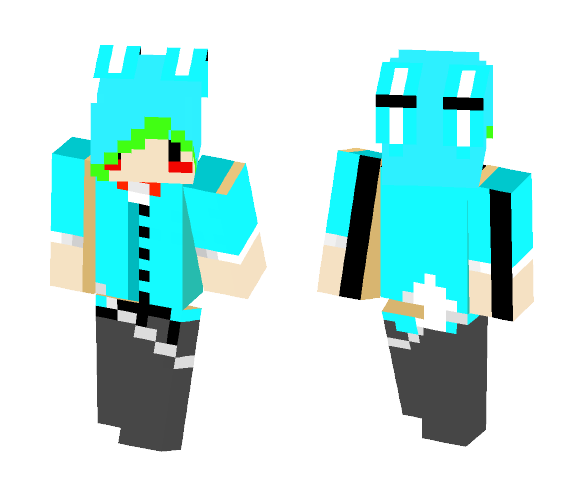 Chbi Toy Bonnie {HUMAN} - Male Minecraft Skins - image 1