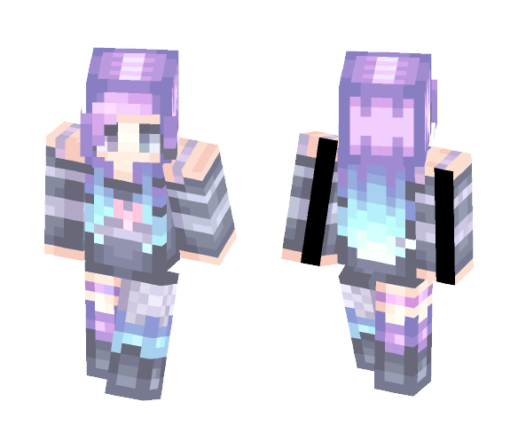 When Asteroids Collide - Female Minecraft Skins - image 1