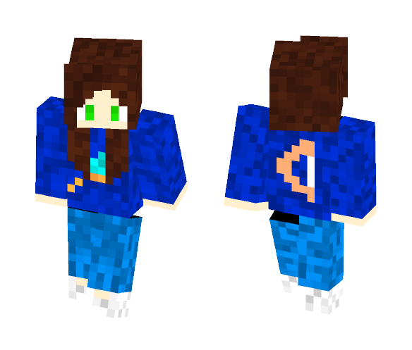 PVP Lover Girl - Girl Minecraft Skins - image 1