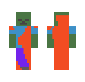 Burning Zombie