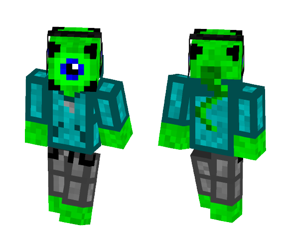 Septic Eye Sam (Jacksepticeye) - Interchangeable Minecraft Skins - image 1