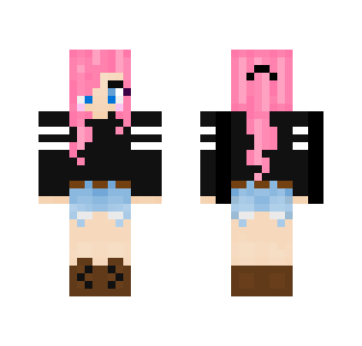 My OC & First Skin! ~Literally