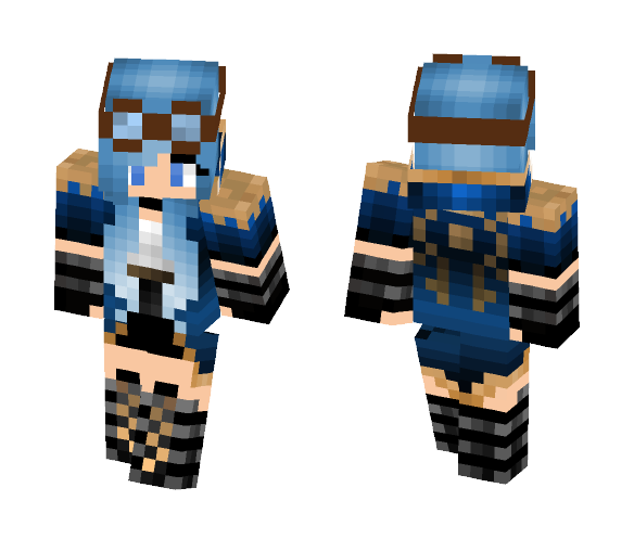 Steampunk Girl - Girl Minecraft Skins - image 1