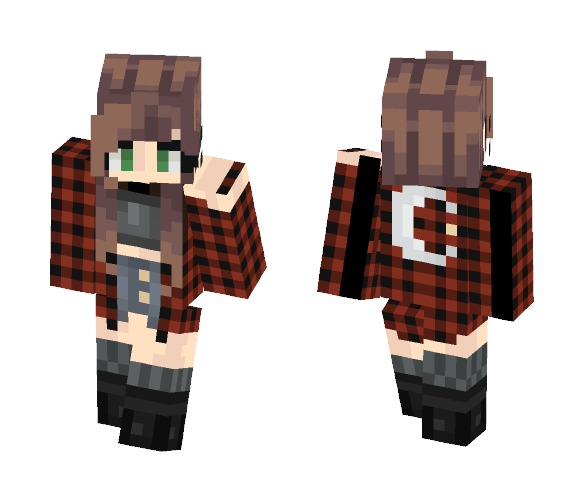 Crimson - Female Minecraft Skins - image 1