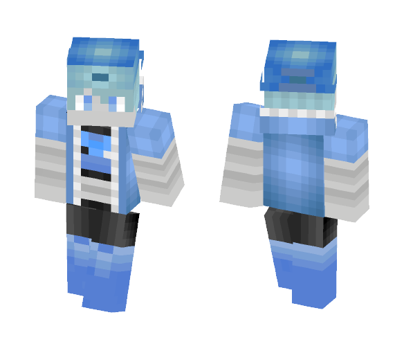 Napstabot-(Napstablook Underswap) - Male Minecraft Skins - image 1