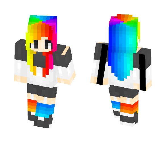 Sanctus | KamiAhiro - Female Minecraft Skins - image 1