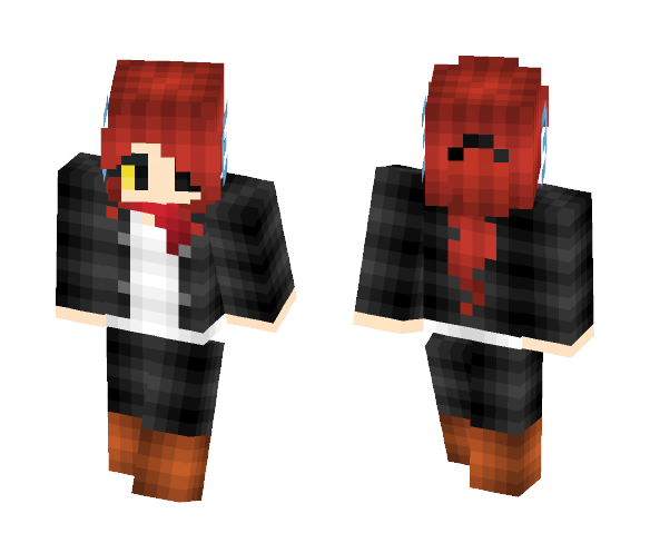 Human Undyne - Female Minecraft Skins - image 1