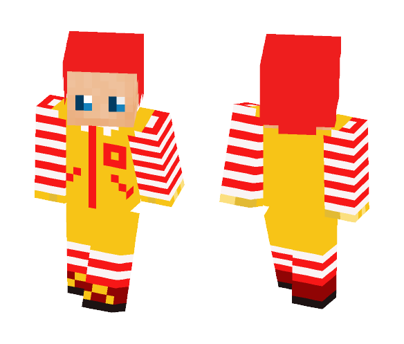 Ronald Mcdonald - Male Minecraft Skins - image 1