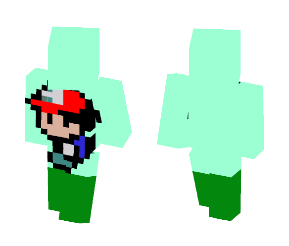 Pixel Ash - Male Minecraft Skins - image 1