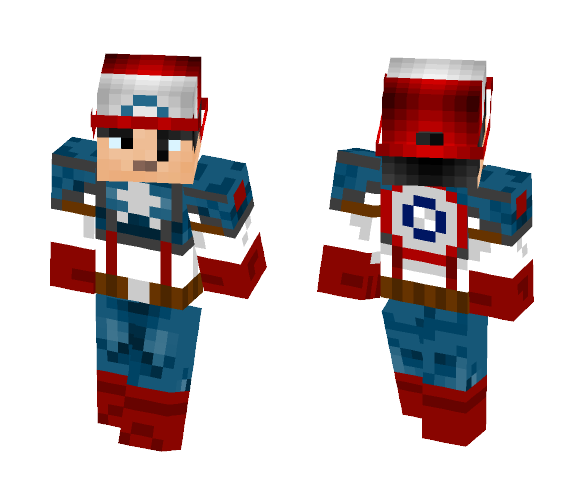 Captain America - Comics Minecraft Skins - image 1