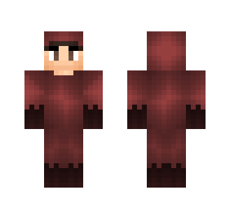 Boy in Suit Red
