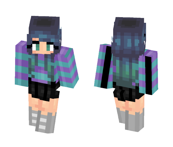 Stripes - Female Minecraft Skins - image 1