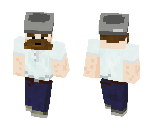 CrazyDave (Plants vs Zombie) - Male Minecraft Skins - image 1