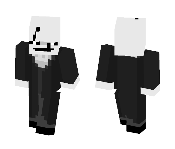 W.D Gaster[Undertale] - Male Minecraft Skins - image 1