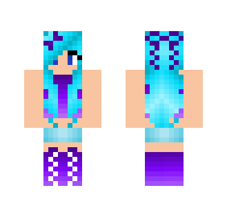Purple Gradient Girl