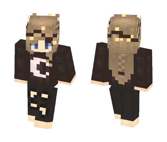 ⭐️Starry Night⭐️|Chxrie - Female Minecraft Skins - image 1